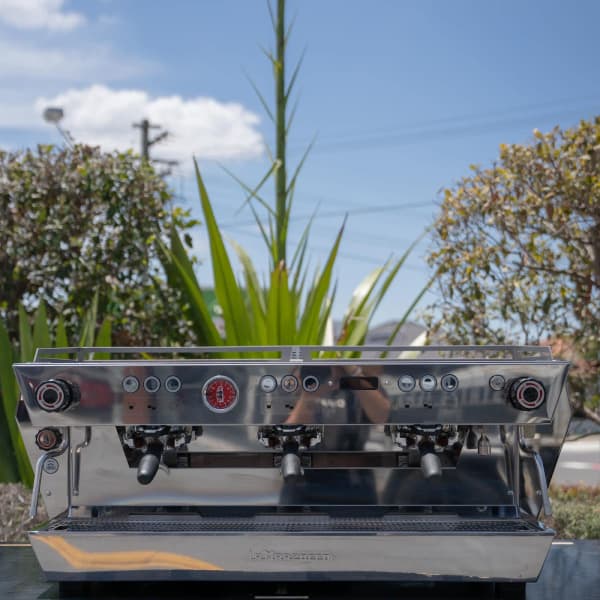 Clean 3 Group Matt Black La Marzocco KB90 Commercial Coffee Machine