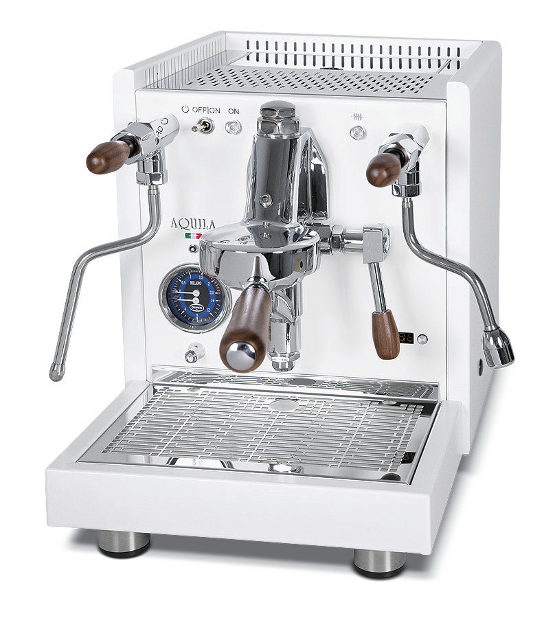Quick Mill Aquila White Coffee Machine