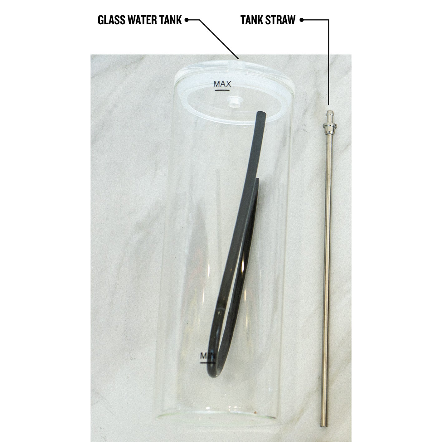 Bellezza Bellona Replacement Glass Water Tank