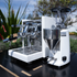 Custom White ECM Technika V Profi PID With White Mazzer Mini Electronic A
