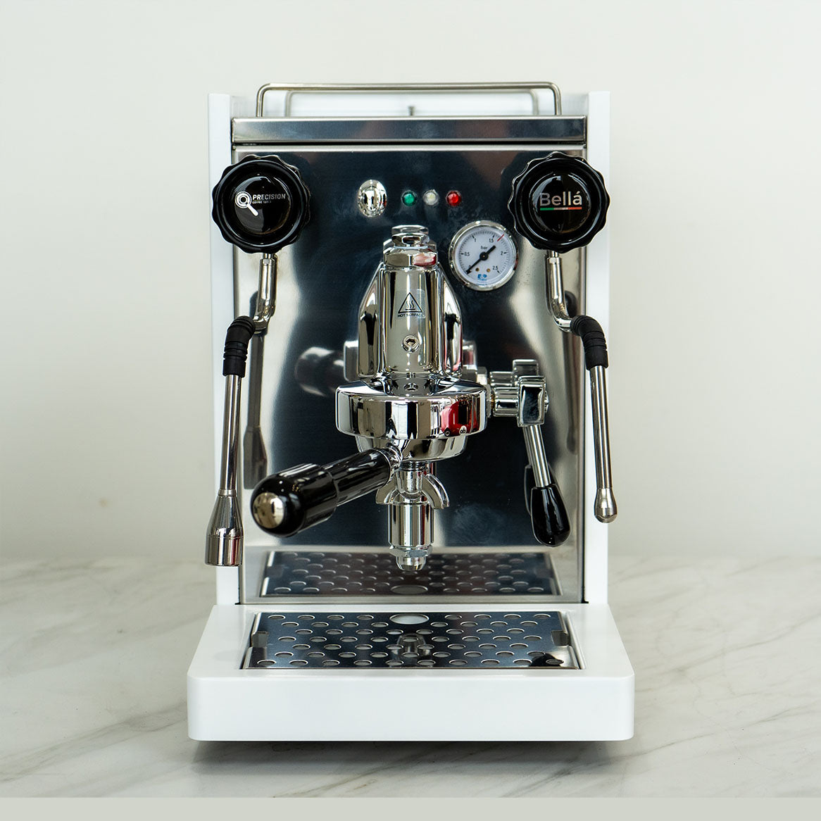 Precision Bella Coffee Machine Custom Painted White
