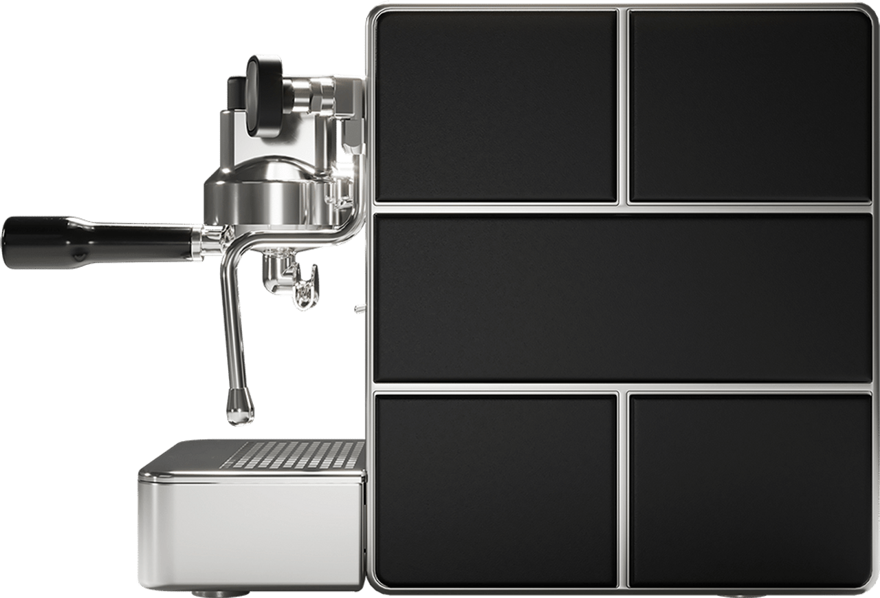 Stone Espresso Mine Black Coffee Machine