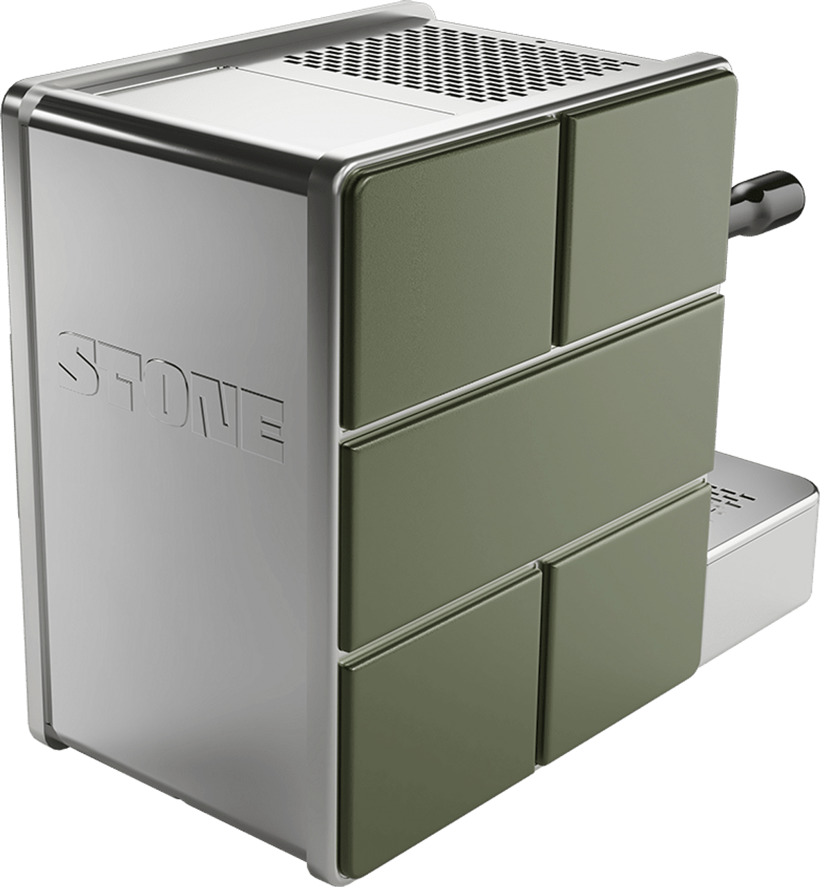 Stone Espresso Mine Green Coffee Machine