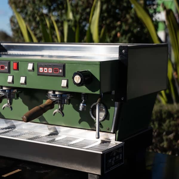 Army Green Custom La Marzocco Linea Commercial Coffee Machine
