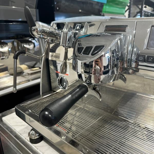 Immaculate Used 2 Group Victoria Arduino Black Eagle Coffee Machine