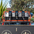 Custom Red & Black Sanremo Racer Commercial Coffee Machine