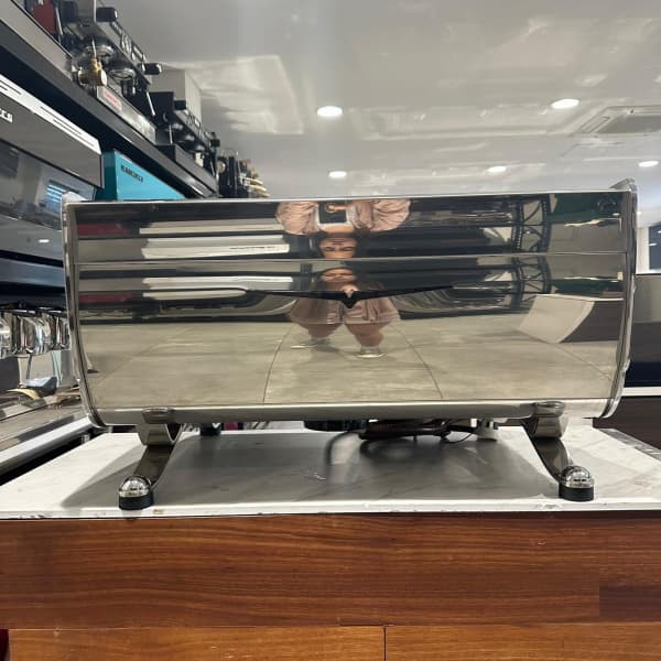 Immaculate Used 2 Group Victoria Arduino Black Eagle Coffee Machine