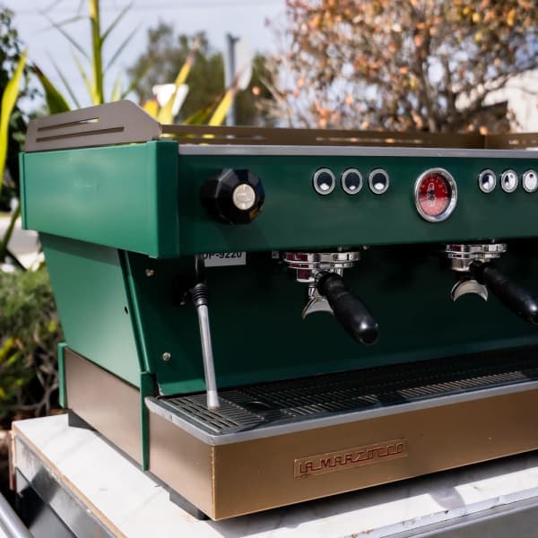 Stunning Custom 3 Group La Marzocco PB Commercial Coffee Machine