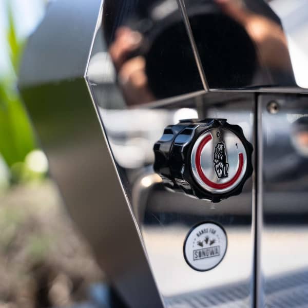 Clean 3 Group Matt Black La Marzocco KB90 Commercial Coffee Machine