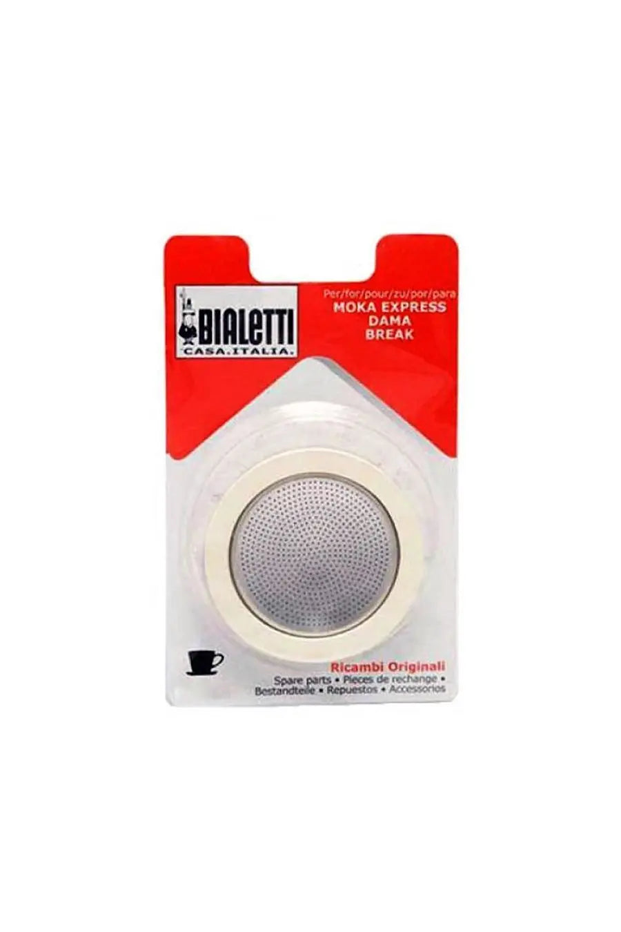 Bialetti Replacement Seal Filter(Moka Express Dama Break) - 9 Cups