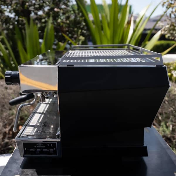 Clean 3 Group Matt Black La Marzocco KB90 Commercial Coffee Machine