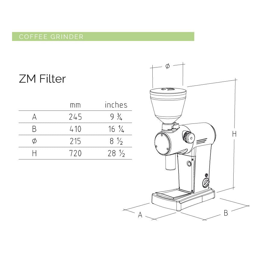 Mazzer ZM Filter Grinder Coffee Grinder