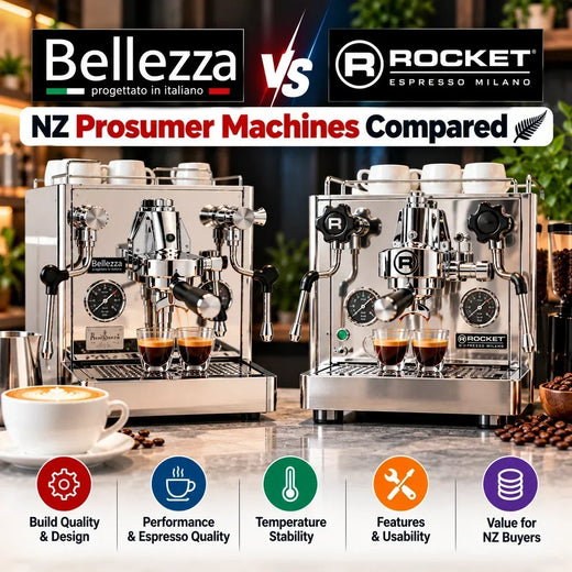 Bellezza vs Rocket: Which Prosumer Espresso Machine for NZ?