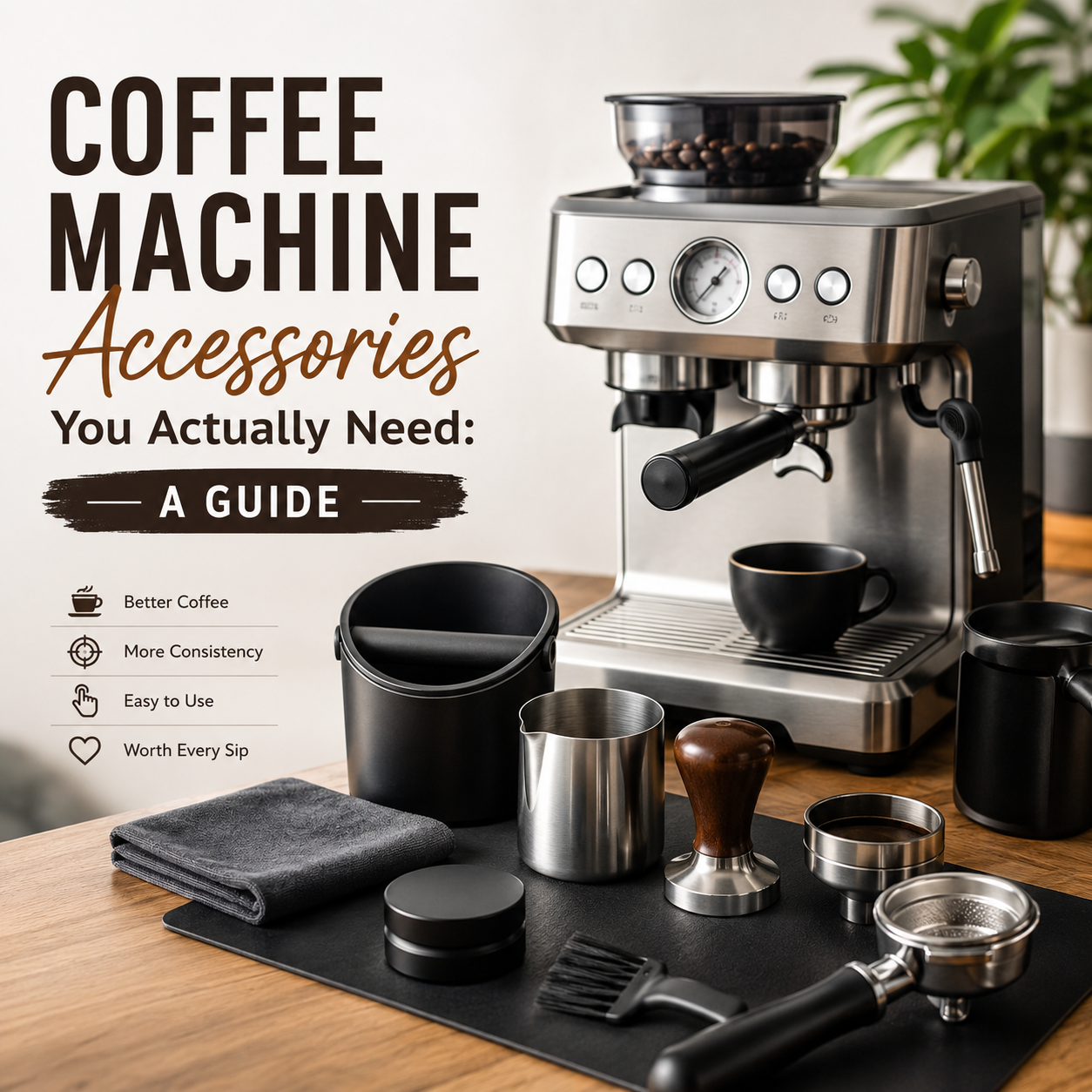 Coffee Machine Accessories You Actually Need: A Guide