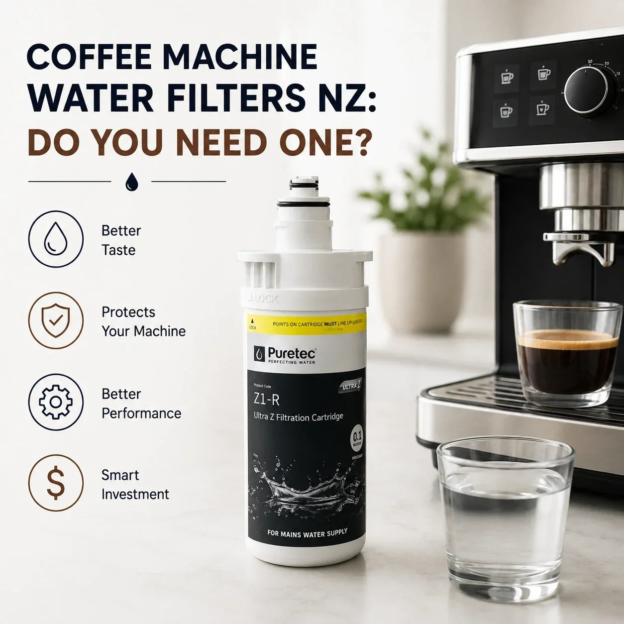 Coffee Machine Water Filters NZ