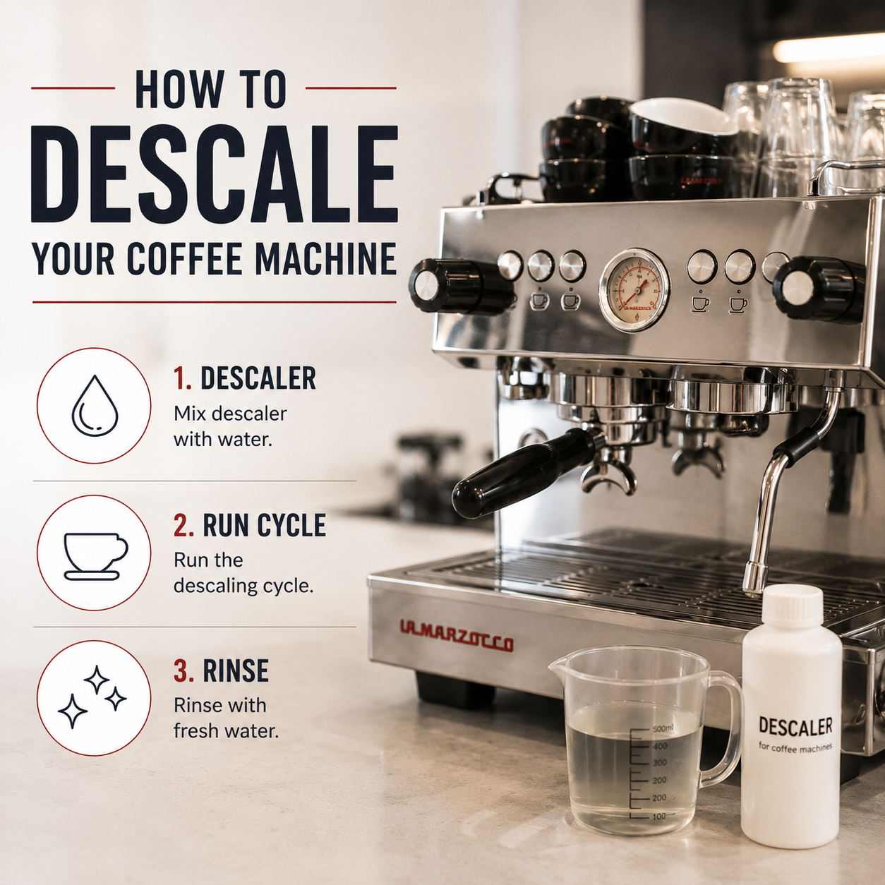  Descale Your Coffee Machine