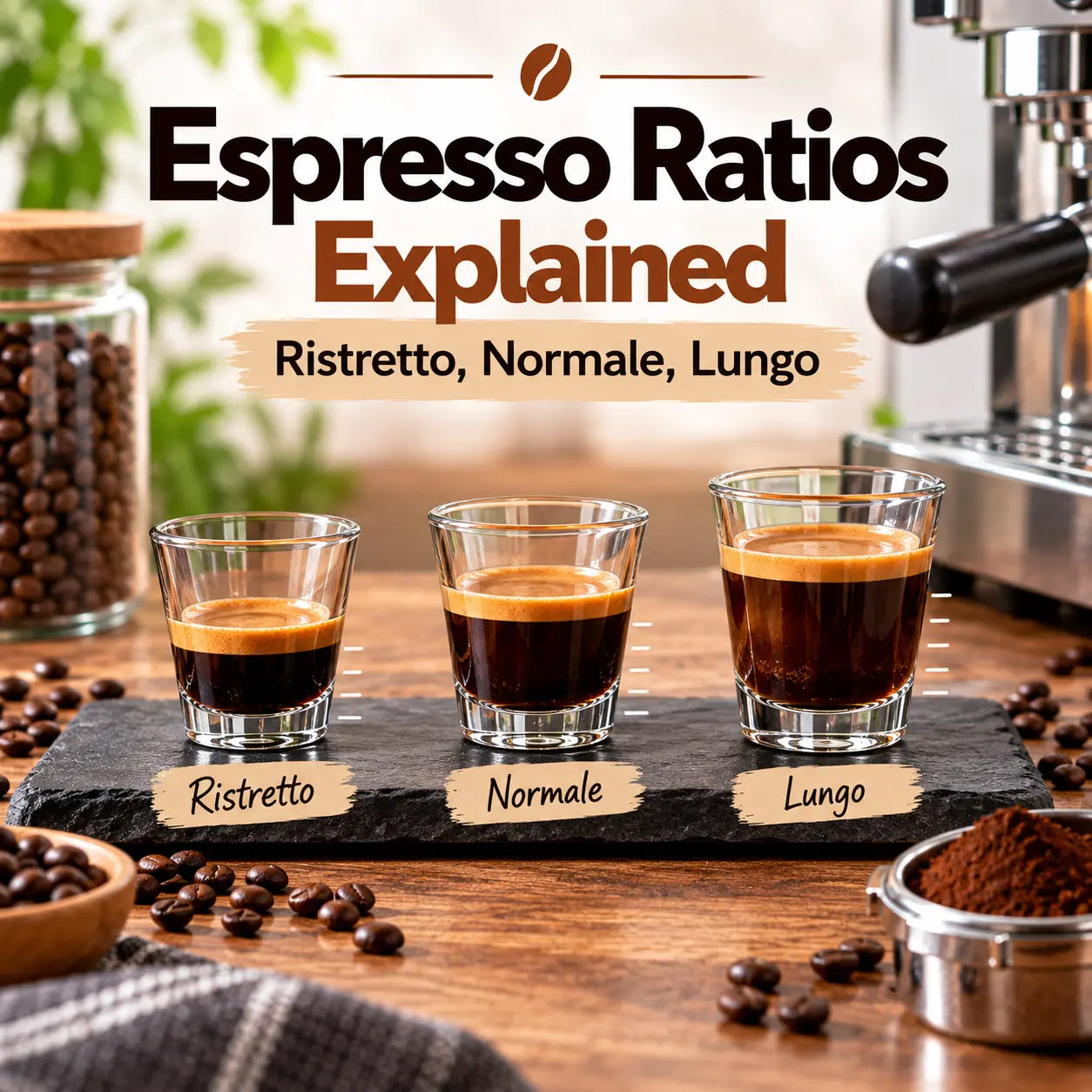 Espresso Ratios: Ristretto vs Lungo