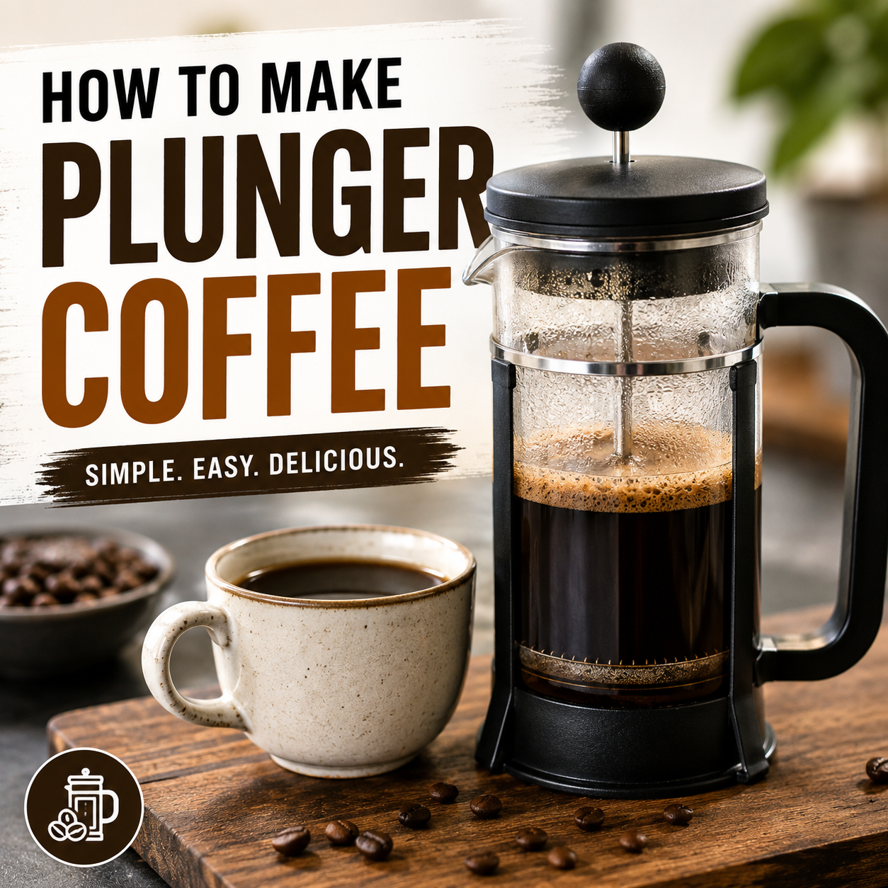 How to Make Plunger Coffee