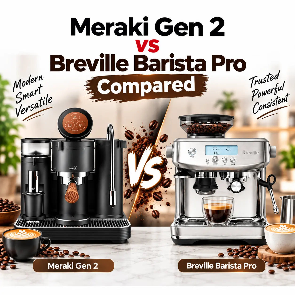 Meraki Gen 2 vs Breville Barista Pro: Which Should You Buy?