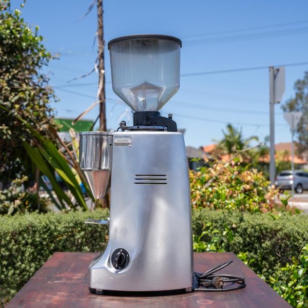 Pre Loved Mazzer Robur Electronic Grinder In Silver