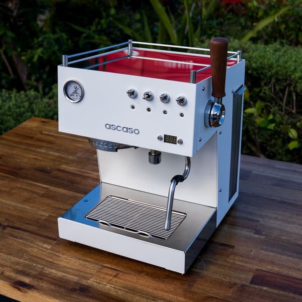 Used Ascaso Steel Pid Espresso Machine White Coffee Machine