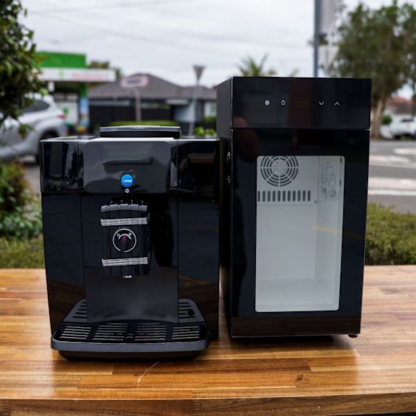 Brand New Carimali CA250 Automatic Coffee Machine + Fridge