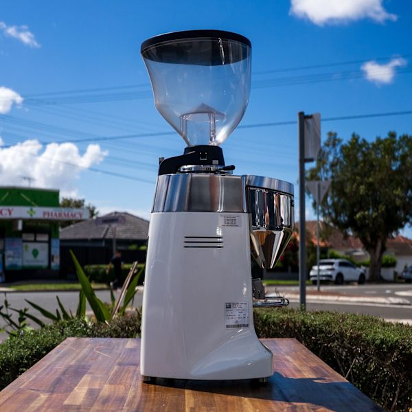 Ex Demo Mazzer Robur S Electronic In White