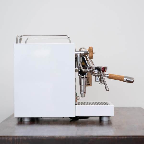 Brand New Custom White ECM Mechanika Slim With Timber Kit