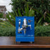 Beautiful Custom Deep Ocean Blue Bellezza Chiara Coffee Machine