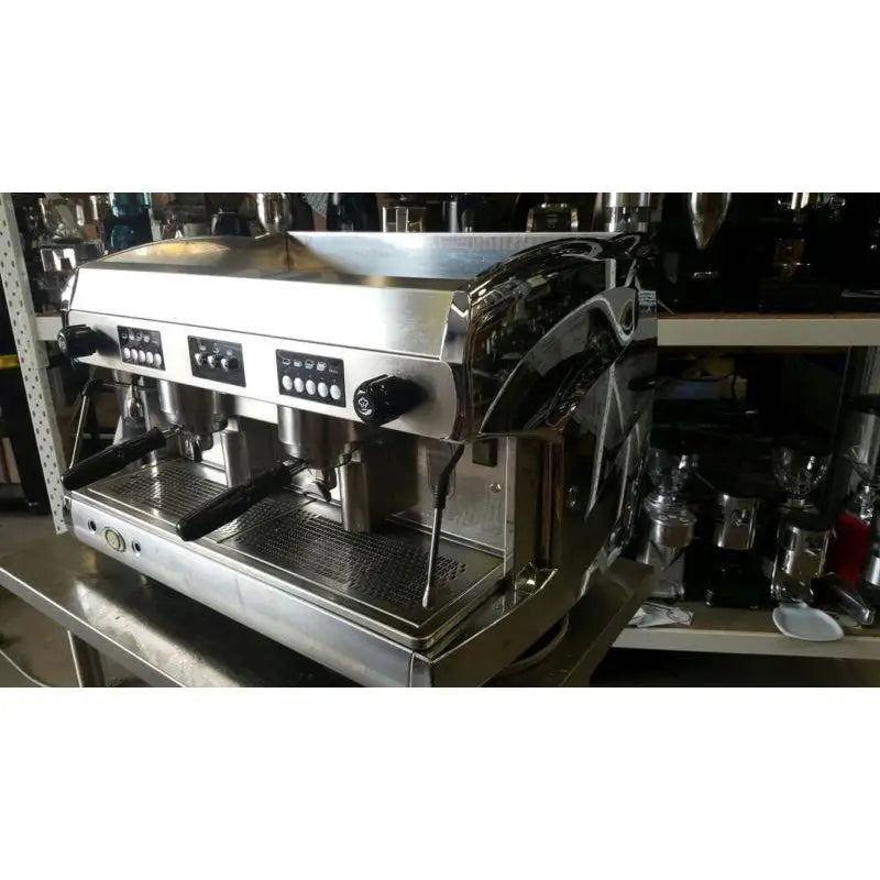 2 Group Wega Polaris Compact In Chrome Commercial Coffee