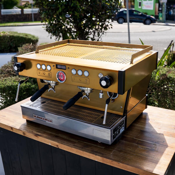 Custom Gold La Marzocco Linea PB 2 Group Low Volume