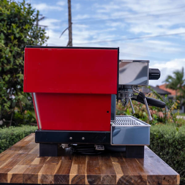 Pre Loved Custom Red 2 Group La Marzocco Linea Av Coffee Machine