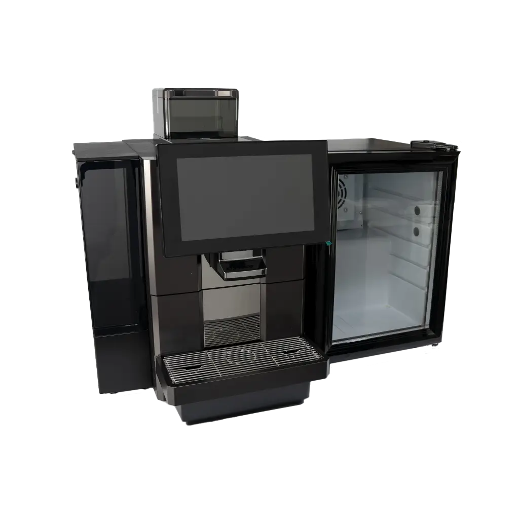 Saeco SE180 Automatic Coffee Machine and Precision Fridge Package