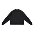 Essential Fleece Mock-Neck Crew Sweatshirt