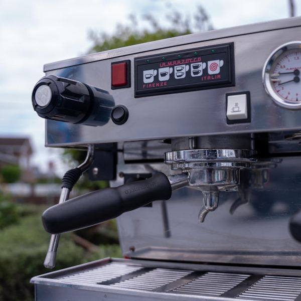 Pre Loved Custom Red 2 Group La Marzocco Linea Av Coffee Machine