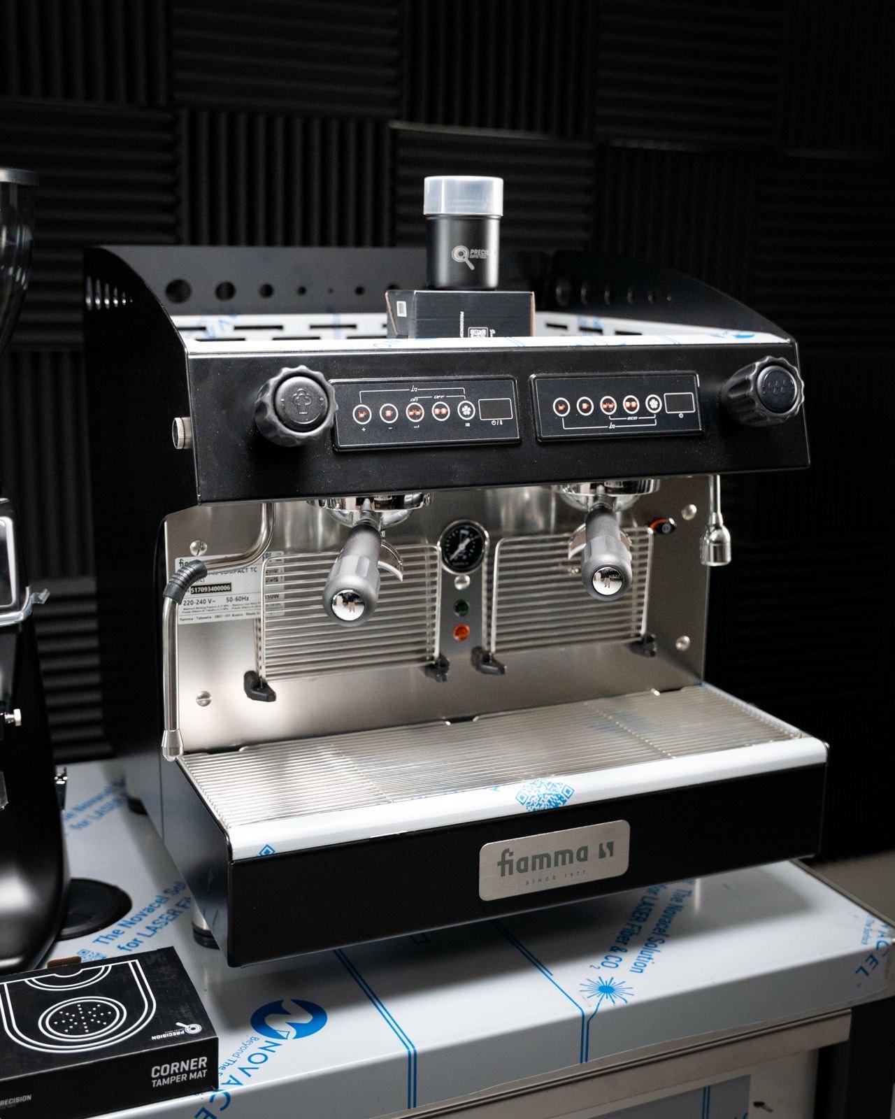 Brand New Premium FIAMMA Black Commercial Coffee Cart Package