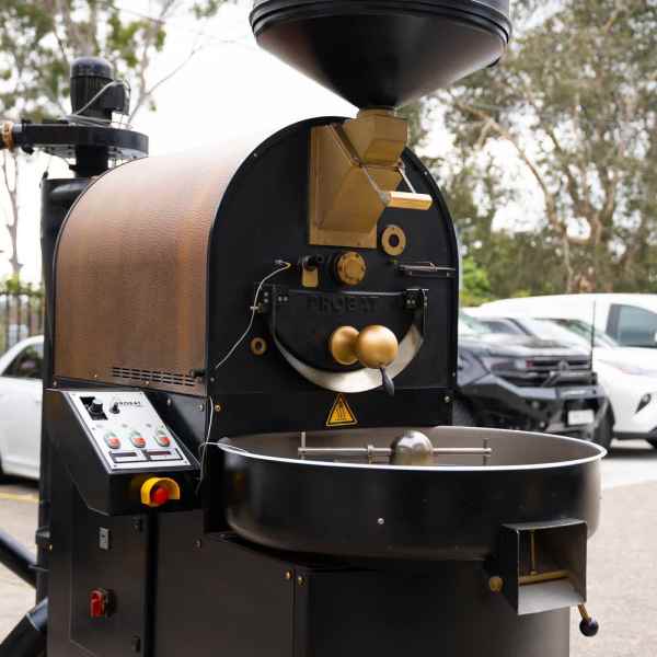 USED PROBAT P12 Gas Coffee Roaster With CHAFF Collector & DESTONER