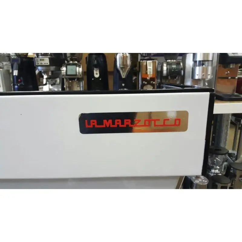 3 Group La Marzocco With Chrono Pads White Commercial Coffee