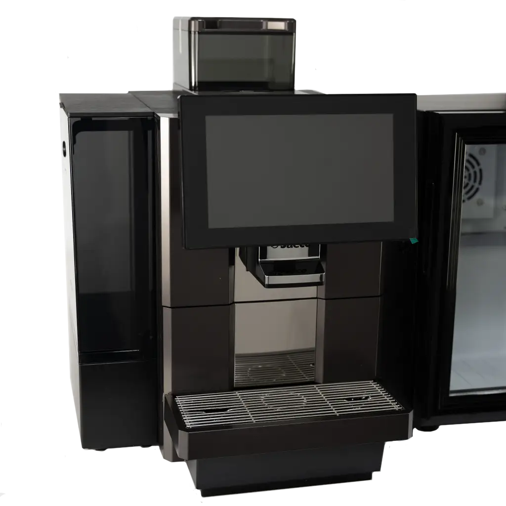 Saeco SE180 Automatic Coffee Machine and Precision Fridge Package