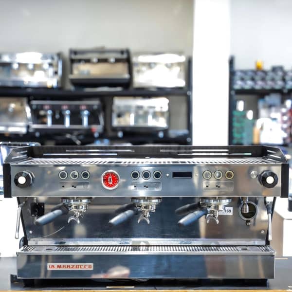 Beautiful Pre Loved 3 Group La Marzocco PB In Matt Black