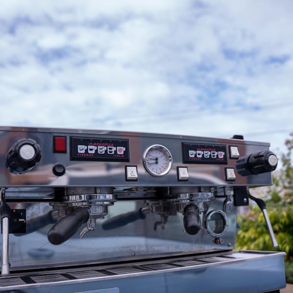 Pre Loved Custom Red 2 Group La Marzocco Linea Av Coffee Machine