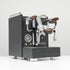 Torre Luigino TSP Matte Black with Wood and Joystick Coffee Machine