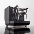 Torre Adele Matte Black With Wood Coffee Machine