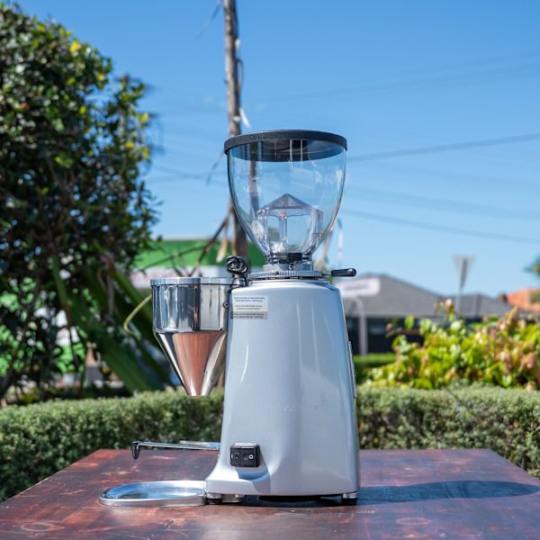 Pre Loved Mazzer Mini E In Silver Coffee Grinder