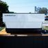 Immaculate La Marzocco Linea AV Gloss White with Chrono Shot Timers