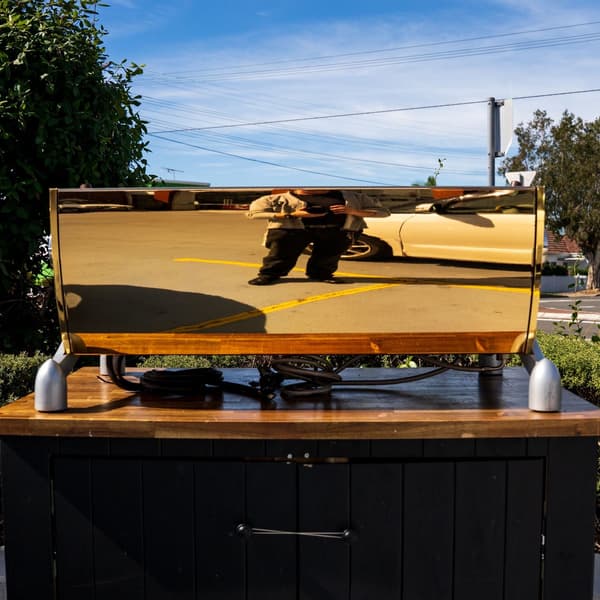 Custom Gold Plated 3 Pre Loved 3 Group Slayer Espresso Coffee Machine