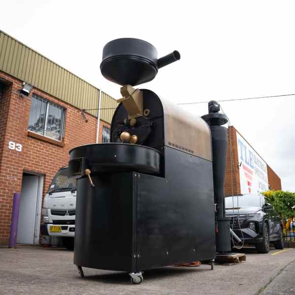 USED PROBAT P12 Gas Coffee Roaster With CHAFF Collector & DESTONER