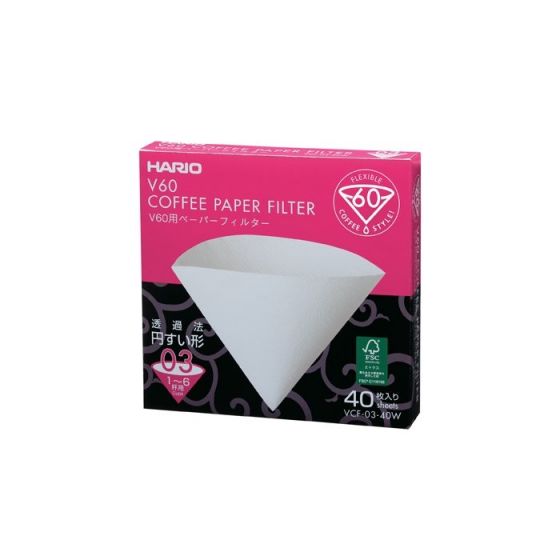 Hario V60 Paper Filter 03 - 40 Pack