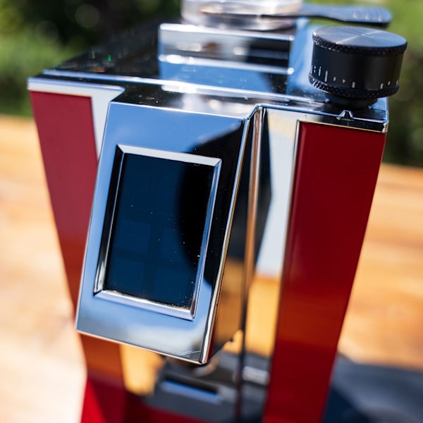 Ex-Demo Eureka XL Coffee Grinder – Red | Rubber Mat Kit | As New