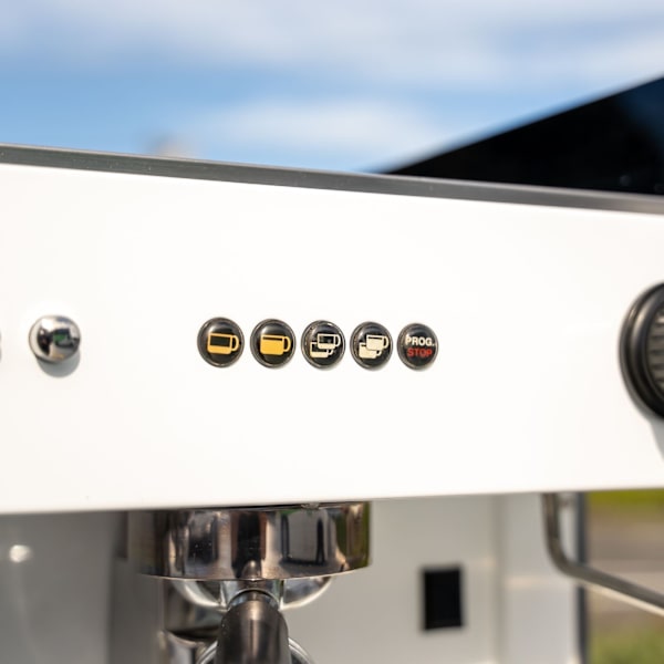 Pre-Owned Wega Pegaso 2 Group Coffee Machine – Custom White – New Touchpad Model